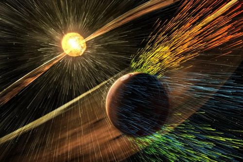 NASA lần đầu tận mắt chứng kiến Mặt Trời 'bắn phá' sao Hỏa