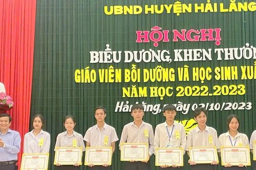 Những 'quả ngọt' giáo dục ở Hải Lăng, Quảng Trị