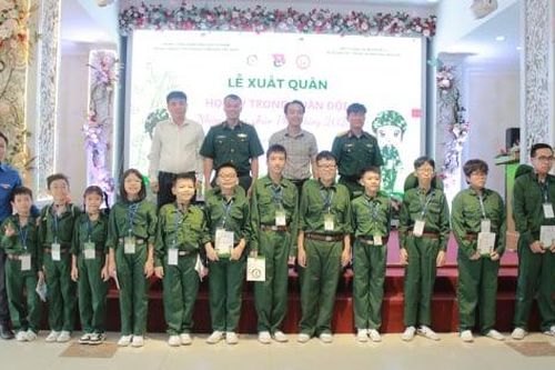 121 'chiến sĩ nhí' tham gia Học kỳ trong Quân đội năm 2025