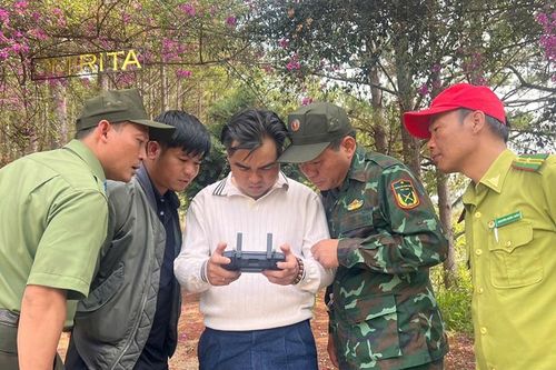 TP Đà Lạt ứng dụng flycam trong công tác kiểm tra bảo vệ rừng và trật tự xây dựng