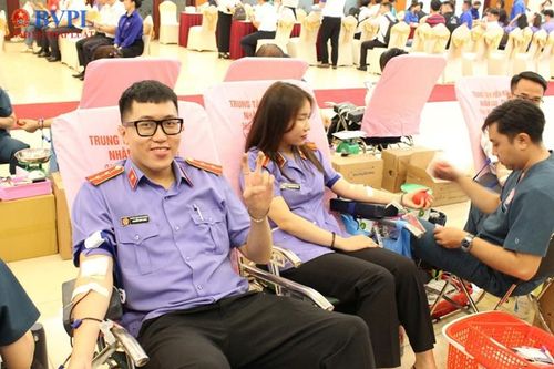 VKSND TP Hồ Chí Minh tham gia hiến máu tình nguyện