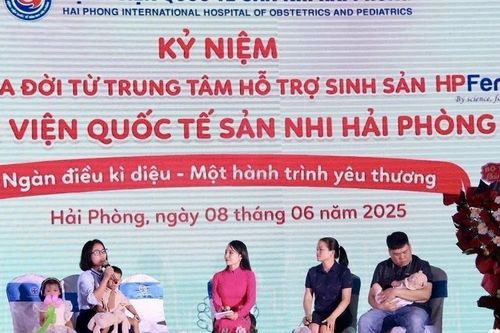 Đã có 1.000 trẻ ra đời từ Trung tâm IVF Bệnh viện Quốc tế Sản Nhi Hải Phòng