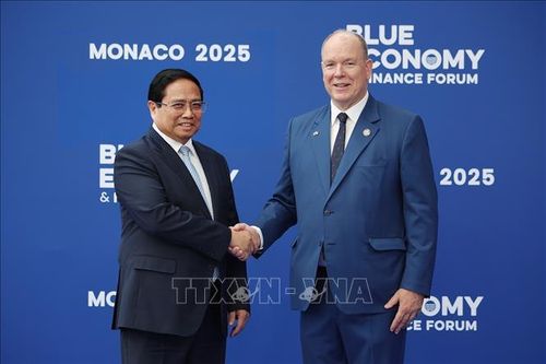 Lễ đón Thủ tướng Phạm Minh Chính và Phu nhân tham dự Hội nghị Đại dương của Liên hợp quốc lần thứ 3
