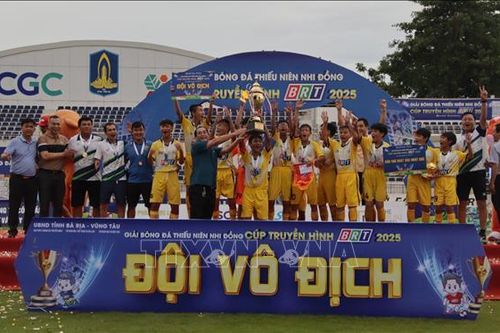 Bà Rịa-Vũng Tàu: Giải bóng đá thiếu niên - nhi đồng sôi động và đáng nhớ