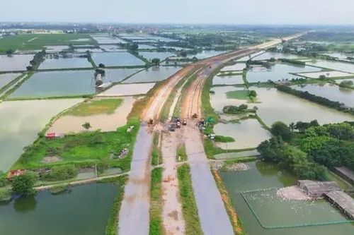 Đường trục phía Nam qua huyện Phú Xuyên đã thông tuyến