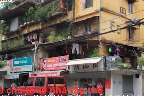 Giá cho thuê nhà tập thể tại Cầu Giấy, Hà Nội tăng nhưng vẫn hút khách
