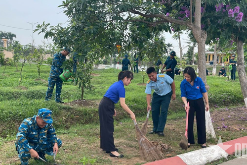 Đoàn cơ sở Trung đoàn 285 phát động chiến dịch thanh niên tình nguyện Hè 2025