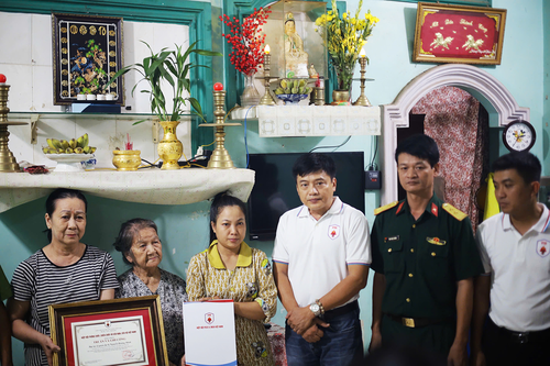 Hiệp hội Phòng cháy, chữa cháy và Cứu hộ, cứu nạn Việt Nam tri ân Đại úy Nguyễn Hoàng Minh dũng cảm hy sinh cứu 3 cháu nhỏ đuối nước