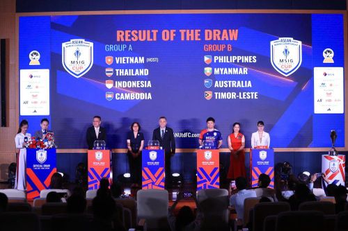 Đội tuyển nữ Việt Nam chung bảng với Thái Lan ở AFF Cup nữ 2025