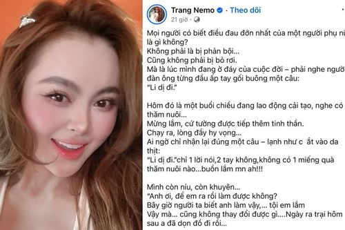 Trang Nemo tố chồng cũ bội bạc, chuyện gì đã xảy ra?