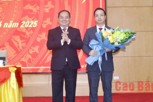 Ông Lê Hải Hòa giữ chức Chủ tịch Ủy ban nhân dân tỉnh Cao Bằng
