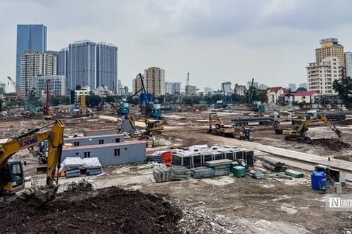 Hà Nội: Toàn cảnh đại công trường tại số 148 Giảng Võ