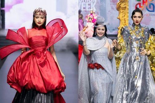 Hoa hậu Ngọc Châu bị thuyết phục bởi tình yêu thời trang và tâm huyết của NTK Thanh Hương Bùi
