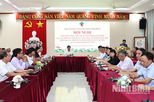 Tổng kết thực hiện Đề án nhân rộng mô hình CLB Liên thế hệ tự giúp nhau trên địa bàn tỉnh giai đoạn 2021-2025