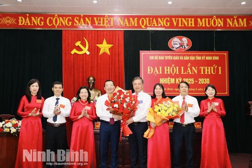 Đại hội Chi bộ Ban Tuyên giáo và Dân vận Tỉnh ủy lần thứ I, nhiệm kỳ 2025-2030