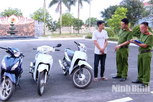 Công an tỉnh điều tra, làm rõ 2 vụ trộm cắp tài sản