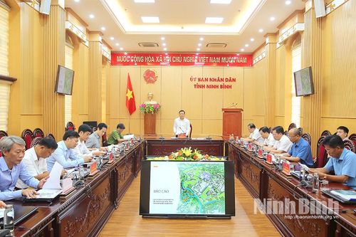 Hội nghị cho ý kiến vào các Đồ án Quy hoạch