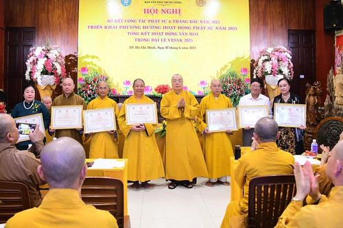 Ban Văn hóa T.Ư tổ chức sơ kết công tác Phật sự 6 tháng đầu năm
