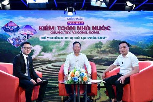 �TỌA ĐÀM TRỰC TUYẾN: KIỂM TOÁN NHÀ NƯỚC CHUNG TAY VÌ CỘNG ĐỒNG - ĐỂ 'KHÔNG AI BỊ BỎ LẠI PHÍA SAU'