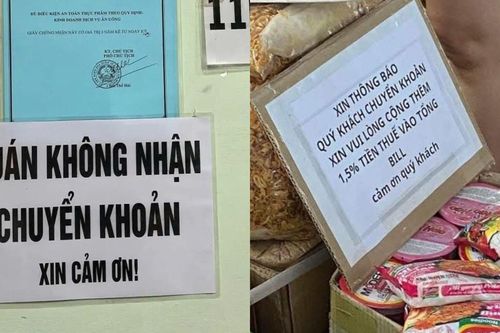 Người Việt đã quen chuyển khoản, quán chỉ nhận tiền mặt chắc chắn mất khách