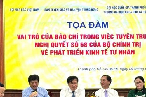 Báo chí cần tuyên truyền hiệu quả về phát triển kinh tế tư nhân