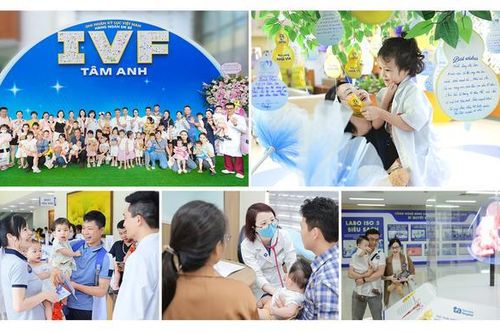 BVĐK Tâm Anh liên tiếp xác lập kỷ lục Ngày hội quy tụ nhiều em bé IUI/IVF nhất Việt Nam