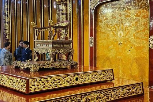 Thông tin mới nhất vụ bảo vật quốc gia ngai vua triều Nguyễn bị phá hoại