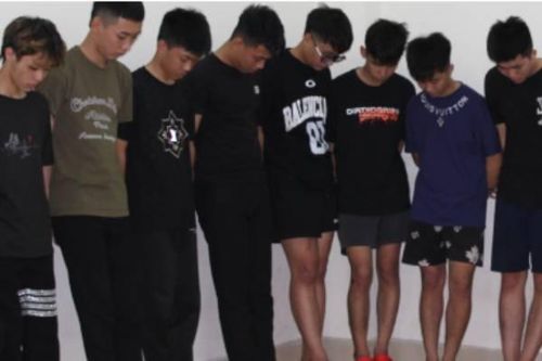 Bắt nhóm 28 đối tượng làm loạn tại cây xăng
