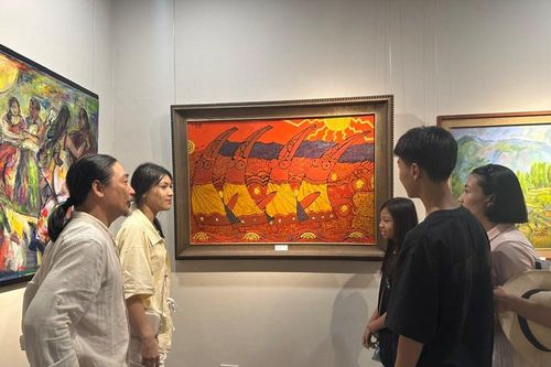 Họa sĩ Trương Trung và niềm đam mê sơn mài