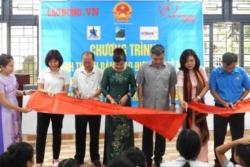 Tân Hiệp Phát chung tay cải tạo, nâng cấp và khánh thành công trình trường tiểu học tại Đắk Lắk