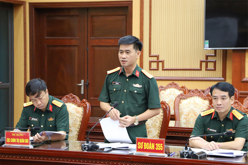 Quân khu 2 giao nhiệm vụ diễn tập đối kháng cho Sư đoàn 355
