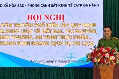 Tuyên truyền pháp luật về đất đai, tài nguyên môi trường, an toàn thực phẩm cho các tổ chức, cá nhân