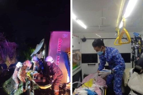 Hiện trường tai nạn xe buýt, gần 50 sinh viên thương vong