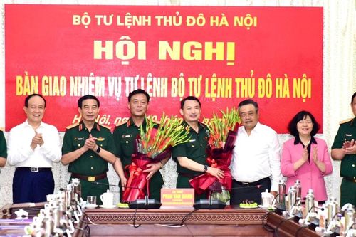 Bộ Tư lệnh Thủ đô Hà Nội có Tư lệnh mới