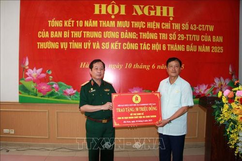 Hỗ trợ nạn nhân chất độc da cam/dioxin bằng những việc làm cụ thể, thiết thực