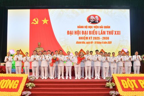 Đại hội Đảng bộ Học viện Hải quân lần thứ XXI