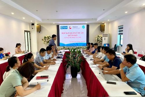 Ban Quản lý Dự án bình đẳng giới và nâng cao vị thế cho phụ nữ và trẻ em gái dân tộc thiểu số tại Lai Châu họp quý II năm 2025