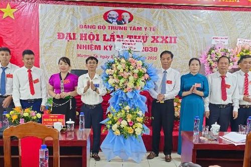 Đại hội Đảng bộ Trung tâm Y tế huyện Mường Tè lần thứ XXII
