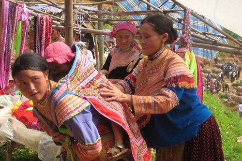 Nét đẹp văn hóa ở chợ phiên Bắc Hà