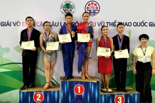 Lâm Đồng giành 2 huy chương vàng tại Giải Vô địch các CLB Khiêu vũ Thể thao quốc gia