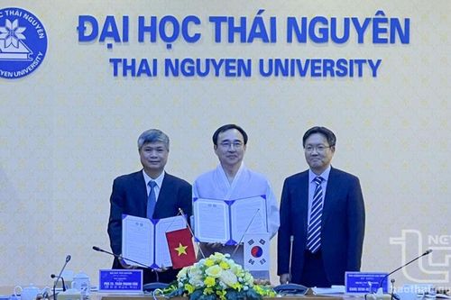Đoàn đại biểu tỉnh Gyeongsangbuk-do (Hàn Quốc) thăm và làm việc tại Đại học Thái Nguyên