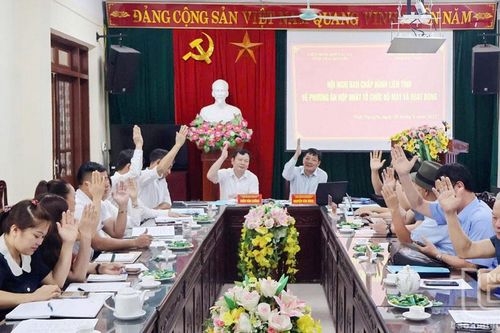 Thái Nguyên - Bắc Kạn: Thống nhất phương án hợp nhất Liên minh Hợp tác xã