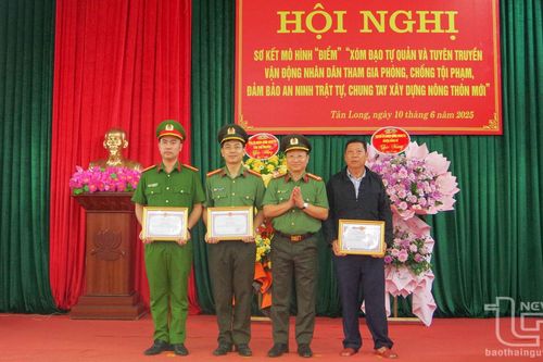 Công an Thái Nguyên tuyên truyền phòng, chống tội phạm