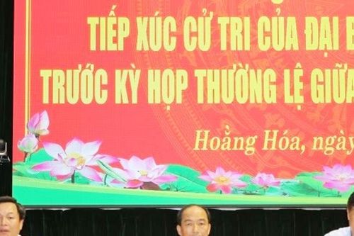 Lắng nghe kiến nghị của cử tri để xử lý rốt ráo