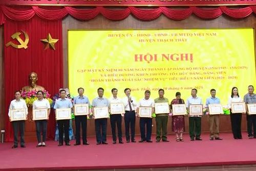 80 năm thành lập đảng bộ huyện Thạch Thất