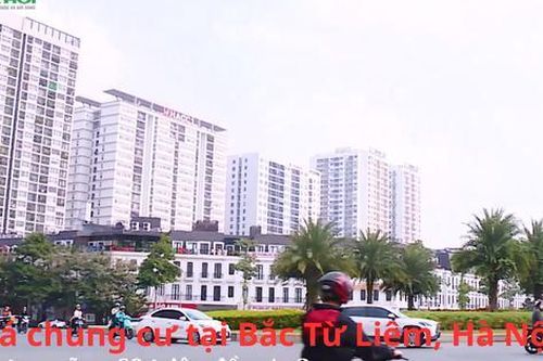 Giá chung cư tại Bắc Từ Liêm, Hà Nội vượt ngưỡng 60 triệu đồng/m2