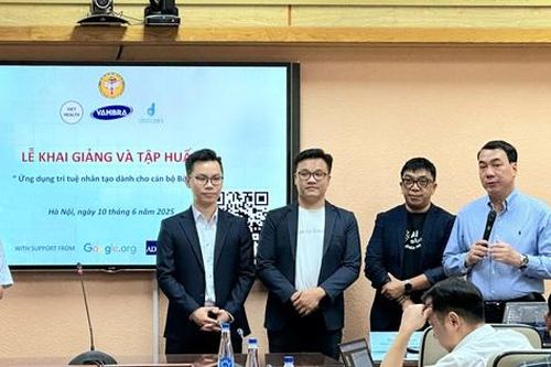 Nâng cao năng lực ứng dụng trí tuệ nhân tạo cho 15.000 nhân viên y tế Việt Nam