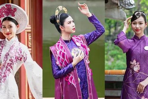Nhan sắc xinh đẹp của Top 25 Hoa hậu Việt Nam 2024 trong bộ ảnh áo dài tại Huế