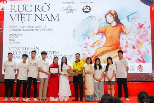Cuộc thi vẽ 'Rực rỡ Việt Nam' lan tỏa những giá trị văn hóa Việt