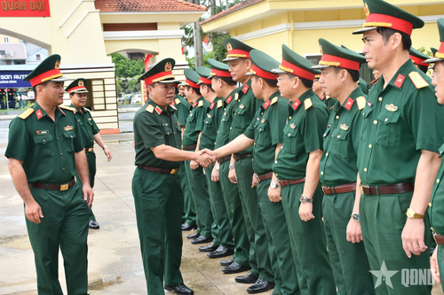 Bộ Quốc phòng kiểm tra kết quả thực hiện nhiệm vụ quân sự, quốc phòng và sắp xếp lại cơ quan quân sự địa phương